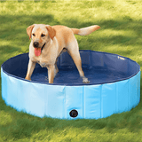 Floofi Foldable PVC Pet Pool XL 120cm x 30cm - Blue