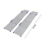 Heeve Premium Wide Telescopic Aluminium Wheelchair Ramp