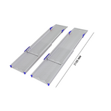 Heeve Premium Wide Telescopic Aluminium Wheelchair Ramp