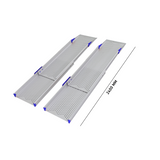 Heeve Premium Wide Telescopic Aluminium Wheelchair Ramp