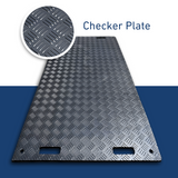 Checker Plate Pattern of the Heeve Traction Guard Vehicle Access Mat