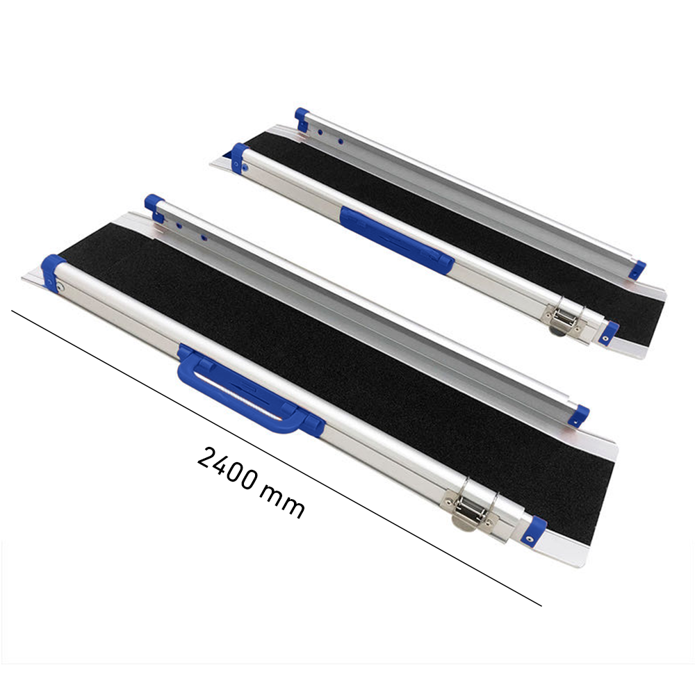 Heeve Premium Telescopic Wheelchair Ramp with High Traction Surface