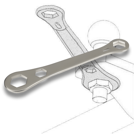 MC Zinc Plated Towball Spanner