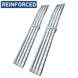 Heeve 2.3m x 1.3-Tonne Aluminium Curved Folding Loading Ramps, Pair