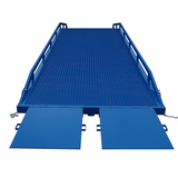 Heeve Forklift Dock Ramp/Yard Ramp with Grated Surface - Hydraulic