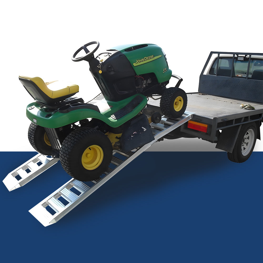 Ride on mower ramps sale sale