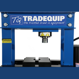 TradeQuip Hydraulic Workshop Press with Piston Ram 30T Capacity