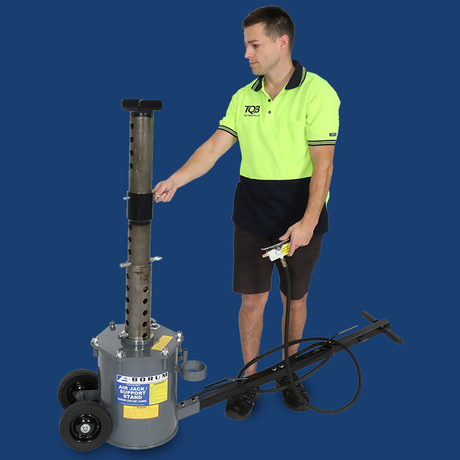 Borum Air Jack/Support Stand 10T Capacity