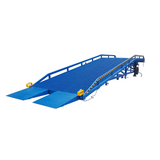 Heeve Forklift Dock Ramp/Yard Ramp with Grated Surface - Manual