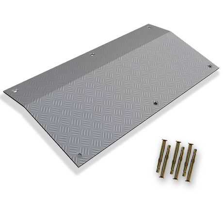 Complete Kerb Plate Set with Bolts - Full set including the steel kerb plate and accompanying bolts for secure and hassle-free setup.