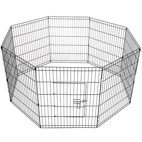 i.Pet 36inch Pet Play Pen - Black