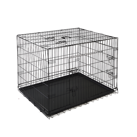 i.Pet 42inch Pet Cage - Black