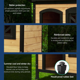 features of i.Pet Large Wooden Pet Kennel