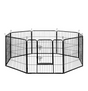 i.Pet Pet Play Pen 80cm - Black