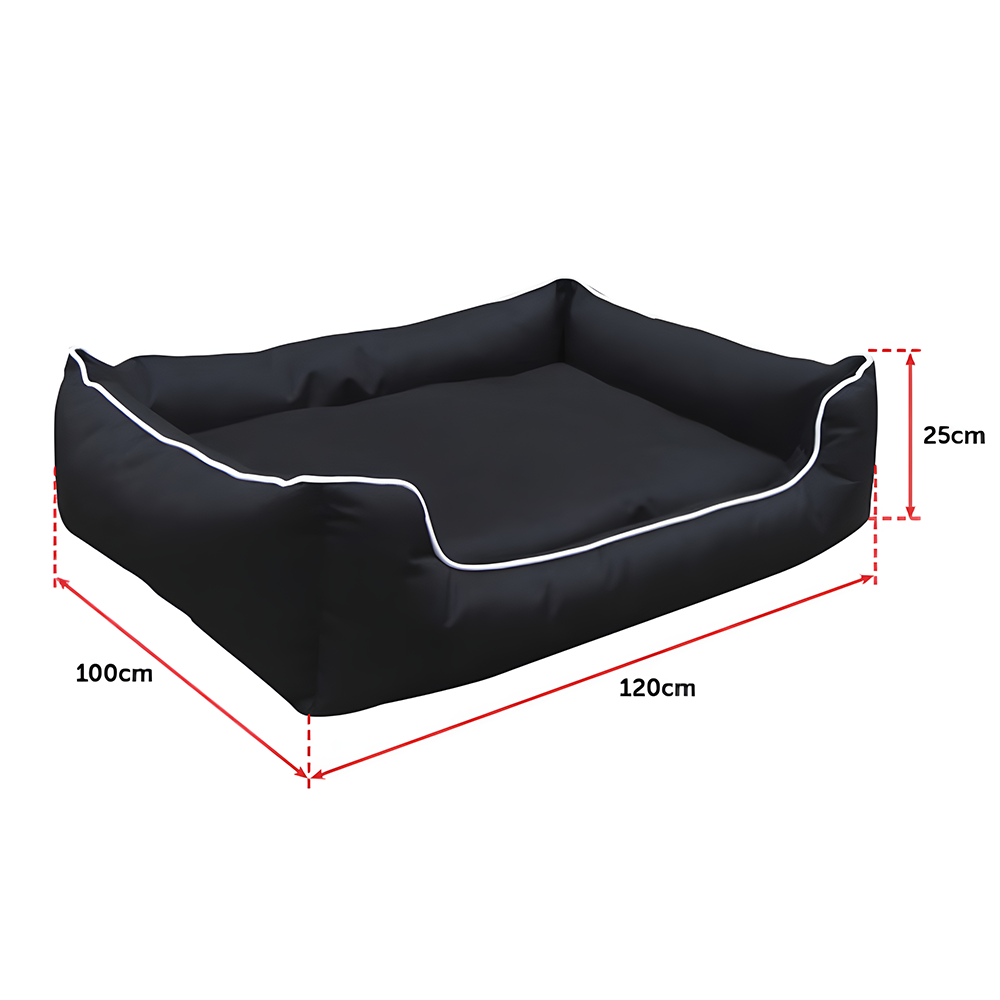 dimensions of New Aim Heavy Duty Waterproof Dog Bed - Extra Large