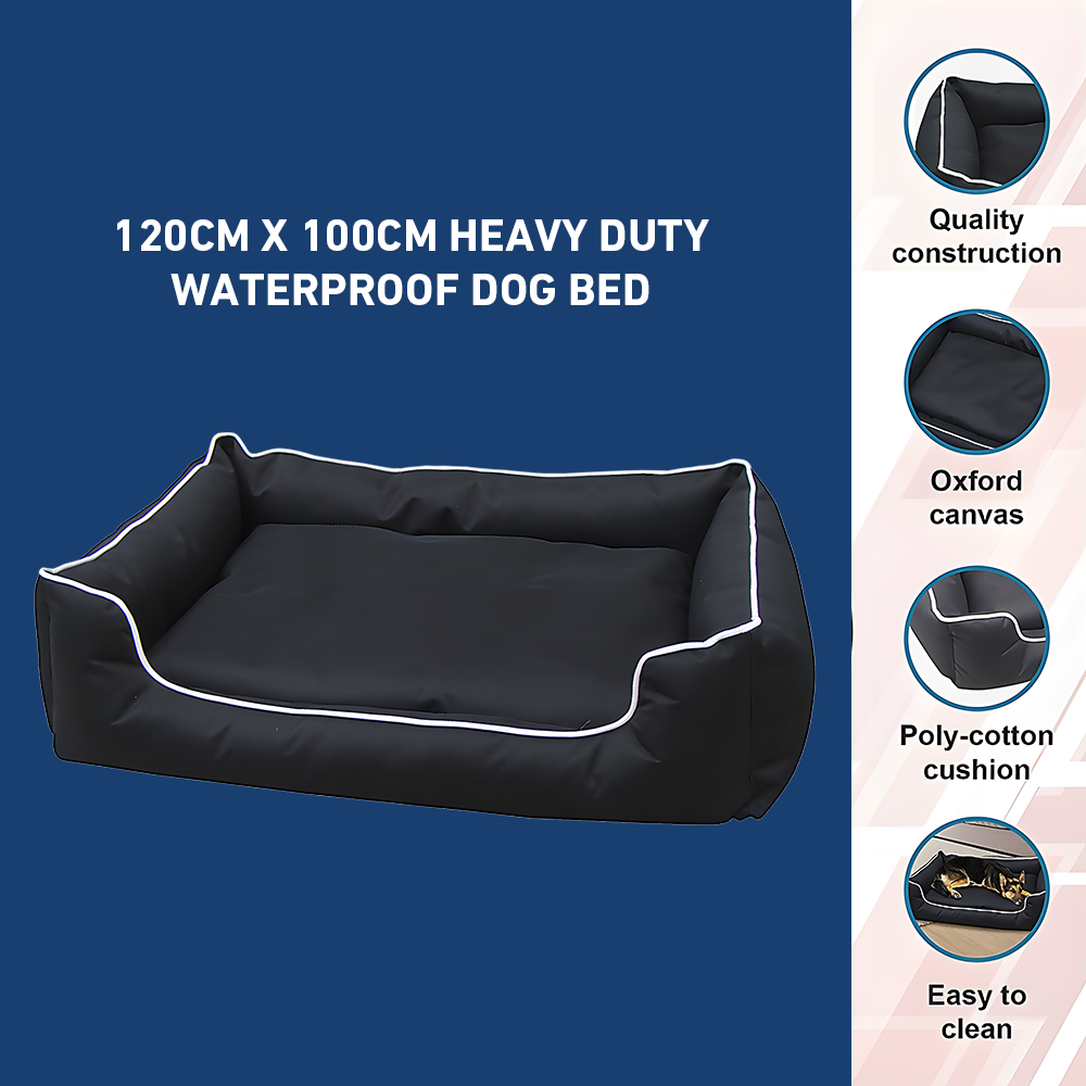 features of New Aim Heavy Duty Waterproof Dog Bed - Extra Large