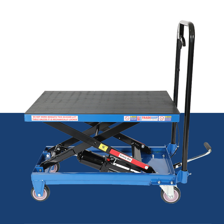 TradeQuip Scissor Lift Trolley 225Kg Capacity