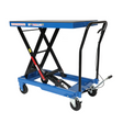 side view of TradeQuip Scissor Lift Trolley 500Kg Capacity