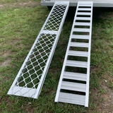 Whipps 200kg Non-Folding Aluminium Motorcyle Side-Walk Ramp