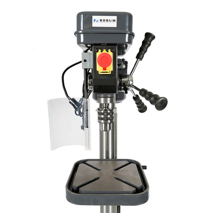 Borum Industrial Pedestal Drill 16-Speed 3/4HP — Ramp Champ