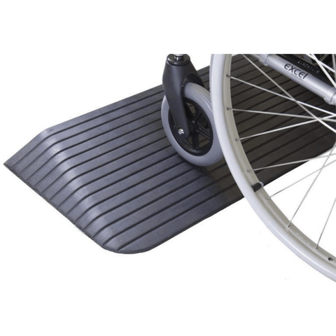 Heeve Solid Rubber Wheelchair Threshold Door Ramp With Winged Edges ...